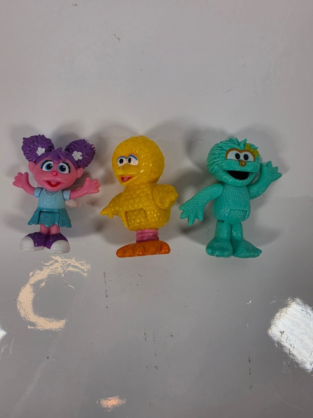 Sesame Street Posable Figures lot of 3